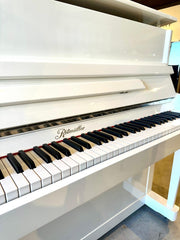 Ritmüller UP-115R Upright Piano – High-Gloss White