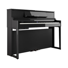 ROLAND LX-5-PE Digital Piano with KSL-5-PE Stand – Polished Ebony