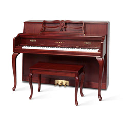 Kawai 607 Designer Console Upright Piano / elegant Walnut cabinet/ serial#: F106186