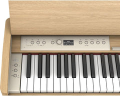 ROLAND F701-LA Digital Piano – Light Oak