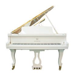 Heinrich HGP-152W Grand Piano Curly legs - White high polished