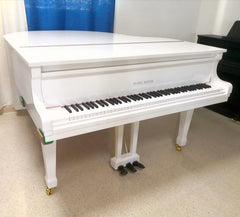 Pearl River GP150 Grand Piano – Brand New White Polish