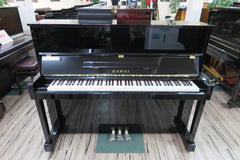 KAWAI Upright Piano KUX-58R – Polished Black - Renewed
