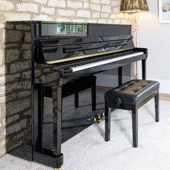 Kawai K-300 Upright Piano – Polished Black
