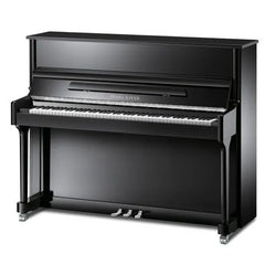 PEARL RIVER Upright Piano EU-118 –  Polished Black