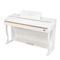 Steiner DP-1200 Digital Piano – High-Polish Shiny White