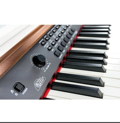 Steiner DP-1200 Digital Piano – High-Polish Shiny White