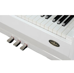 Steiner DP-1200 Digital Piano – High-Polish Shiny White