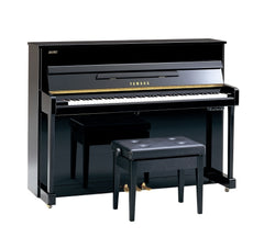 Yamaha U5AS Upright Piano with Silent System - Black (Renewed)