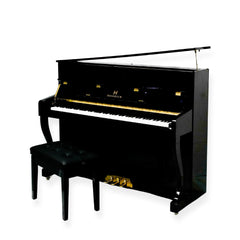 HEINRICH Upright Piano HN-110E Black with bench