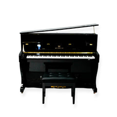 HEINRICH Upright Piano HN-110E Black with bench