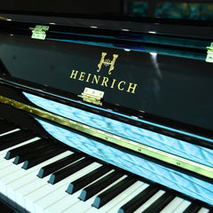 HEINRICH Upright Piano HU-110E Black with bench