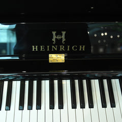 HEINRICH Upright Piano HU-110E Black with bench