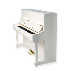 HEINRICH Upright Piano HUP-125W Polished white