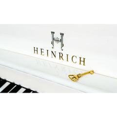 HEINRICH Upright Piano HUP-125W Polished white