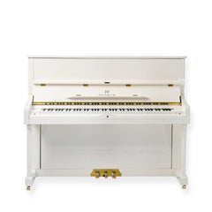 HEINRICH Upright Piano HUP-125W Polished white