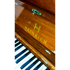 HEINRICH Upright Piano HUP-110WA - Polished Walnut