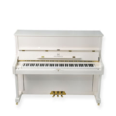 HEINRICH Upright Piano HUP-125W Polished white