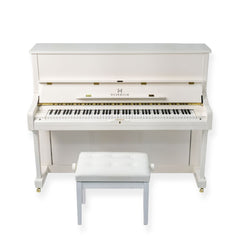 HEINRICH Upright Piano HUP-125W Polished white