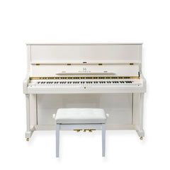Heinrich Upright Piano HUP-121W – High Gloss White