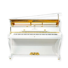 HEINRICH Upright Piano HUP-110w- Polished White