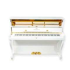 HEINRICH Upright Piano HUP-110w- Polished White