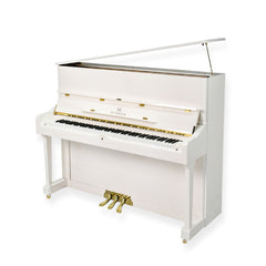 HEINRICH Upright Piano HUP-125W Polished white