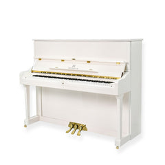 HEINRICH Upright Piano HUP-125W Polished white