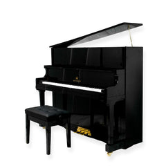 HEINRICH Upright Piano HUP-125E Polished black