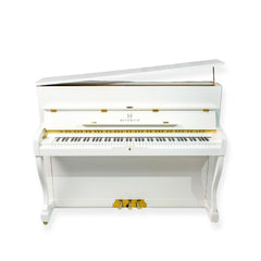 HEINRICH Upright Piano HUP-110w- Polished White