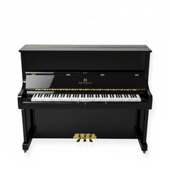 Heinrich HUP-121E Upright Piano – High Gloss Black