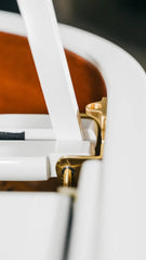 STEINWAY &amp; SONS B-211 Grand Piano – Renewed White