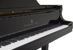STEINWAY &amp; SONS D-274 Concert Grand Piano – Black | Exceptional Condition