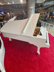 STEINER HG-275 Concert Grand Piano – High-Gloss White