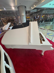 STEINER HG-275 Concert Grand Piano – High-Gloss White