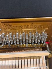 KREUTZER Upright Piano K-123 – Polished White (Reconditioned)