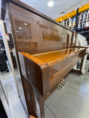Steiner Upright Piano HU-110WA – Polished Walnut