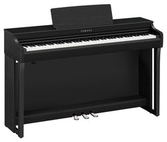 YAMAHA Clavinova CLP‑825 Digital Piano – BLACK (with bench and adaptor)