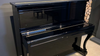 VICTOR Upright Piano V-103B – Black- Reconditioned
