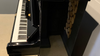 VICTOR Upright Piano V-103B – Black- Reconditioned
