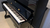 VICTOR Upright Piano V-103B – Black- Reconditioned