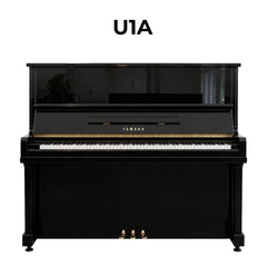 YAMAHA U1A Upright Piano – Renewed in Japan | Polished Black / Serial: 3819209