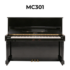 Yamaha Upright Piano MC301 Black / Renewed | Made in Japan / Serial:4107025