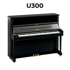 Yamaha Upright Piano U300SX Black / Renewed | Made in Japan / Serial: 5476399