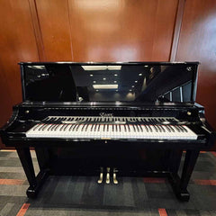 Essex Upright Piano EUP-123 BLACK Serial #: E165319C