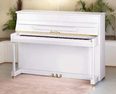 بيانو PEARL RIVER قائم طراز EU-118 – أبيض مصقول