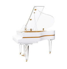 HEINRICH HGP-152A CRYSTAL GRAND PIANO with Self Playing System WHITE