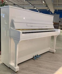 Ritmüller UP-115R Upright Piano – High-Gloss White