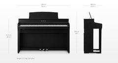 KAWAI DIGITAL PIANO CA401 ROSEWOOD