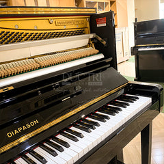 DIAPASON Upright Piano 126S BLACK( Renewed)
